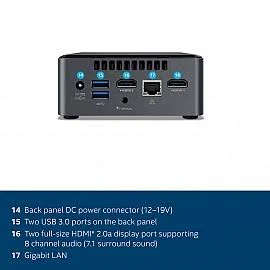 INTEL NUC CELERON 8GB 240GB SSD