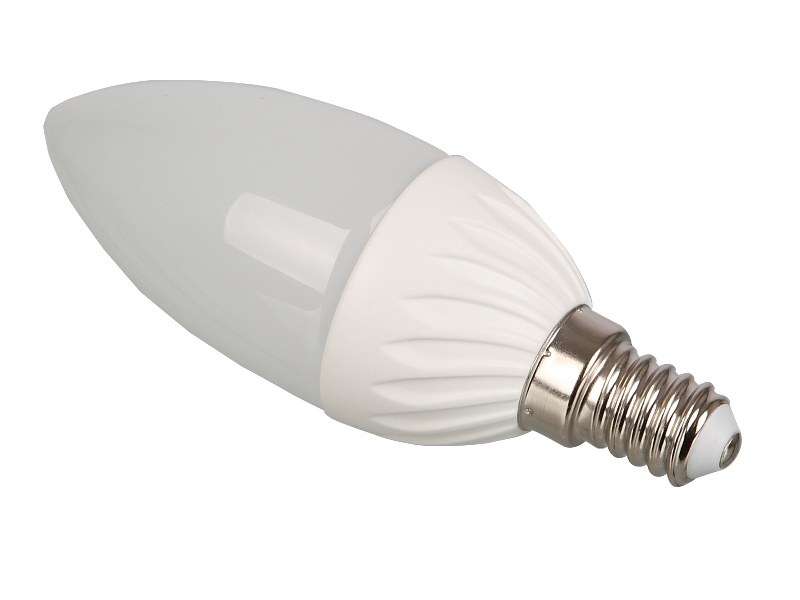 3W LED Candle Shaped E14 Edison Screw Bulb
