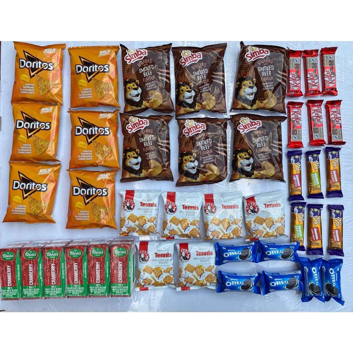 Mixed Lunch Box Snack Hamper Combo - 48 Items (Snack 1)
