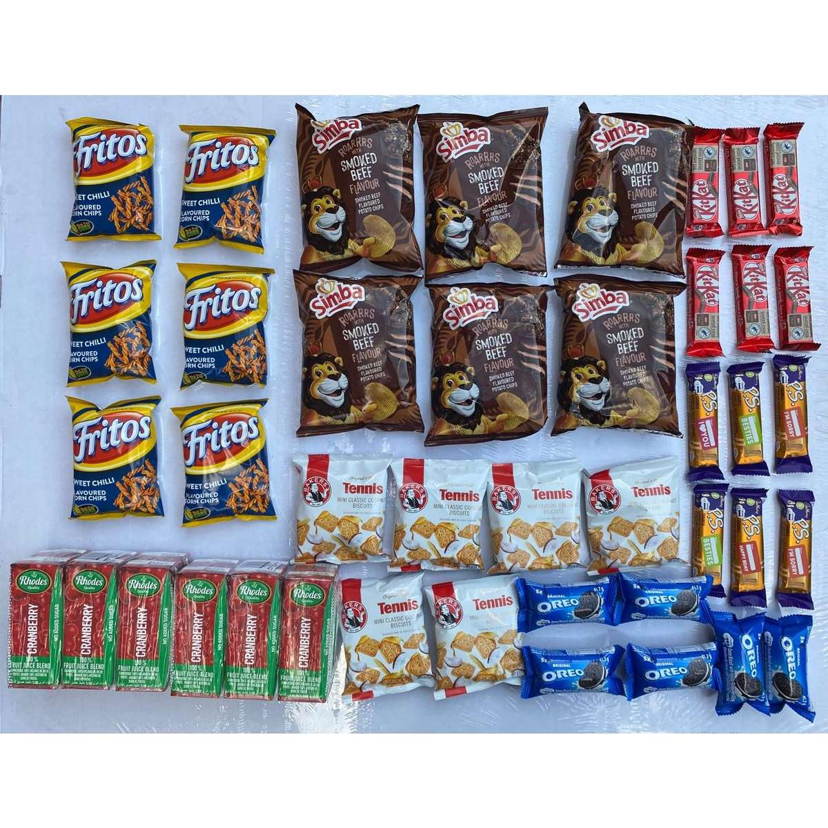 Mixed Lunch Box Snack Hamper Combo - 48 Items (Snack 3)