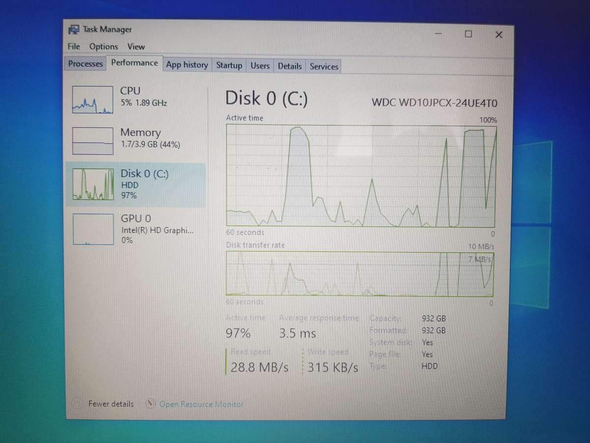 Lenovo G50-70 4th Gen "Core i3" 1.90GHz 4GB RAM 1TB HDD Black (Battery Capacity At 34%)