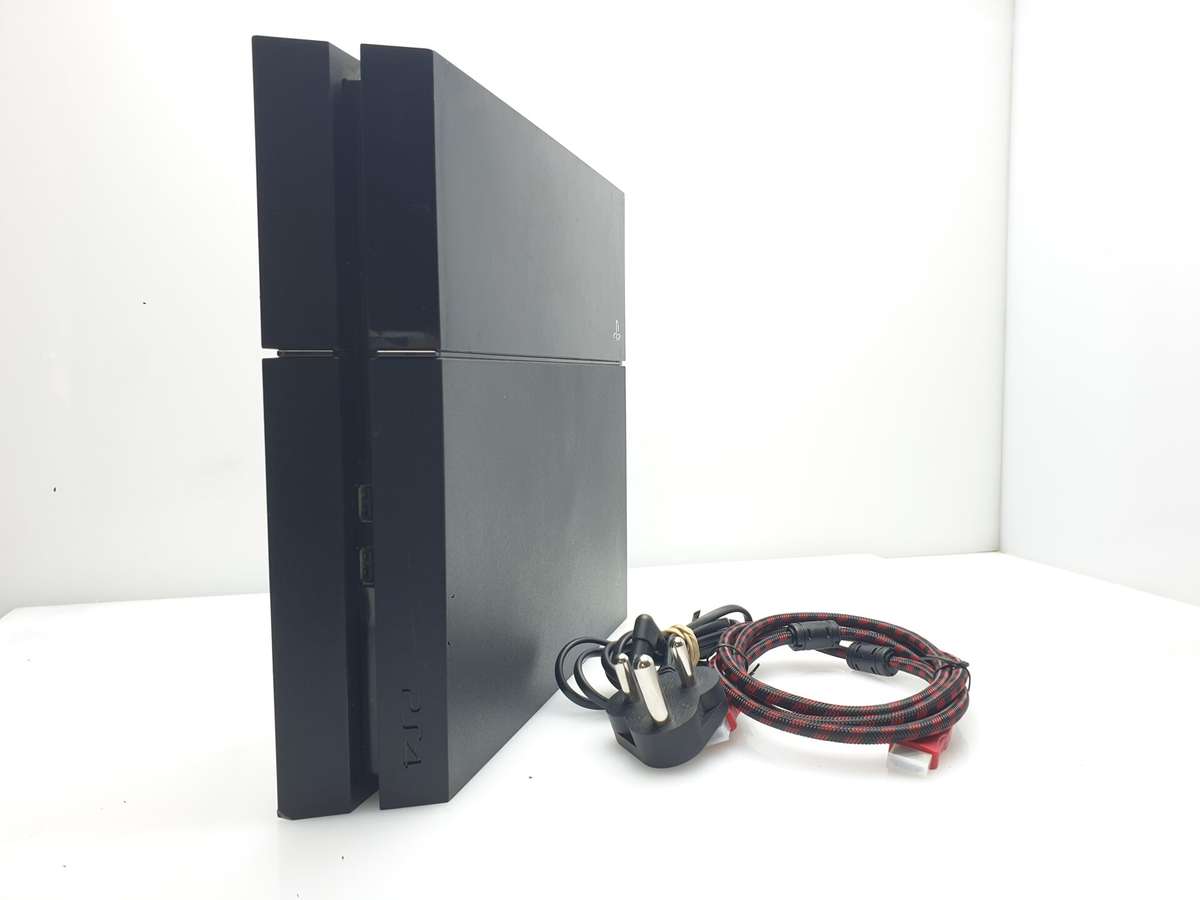 PlayStation 4 Original 1TB Black + HDMI Cable + Power Cable (3 Month Warranty)