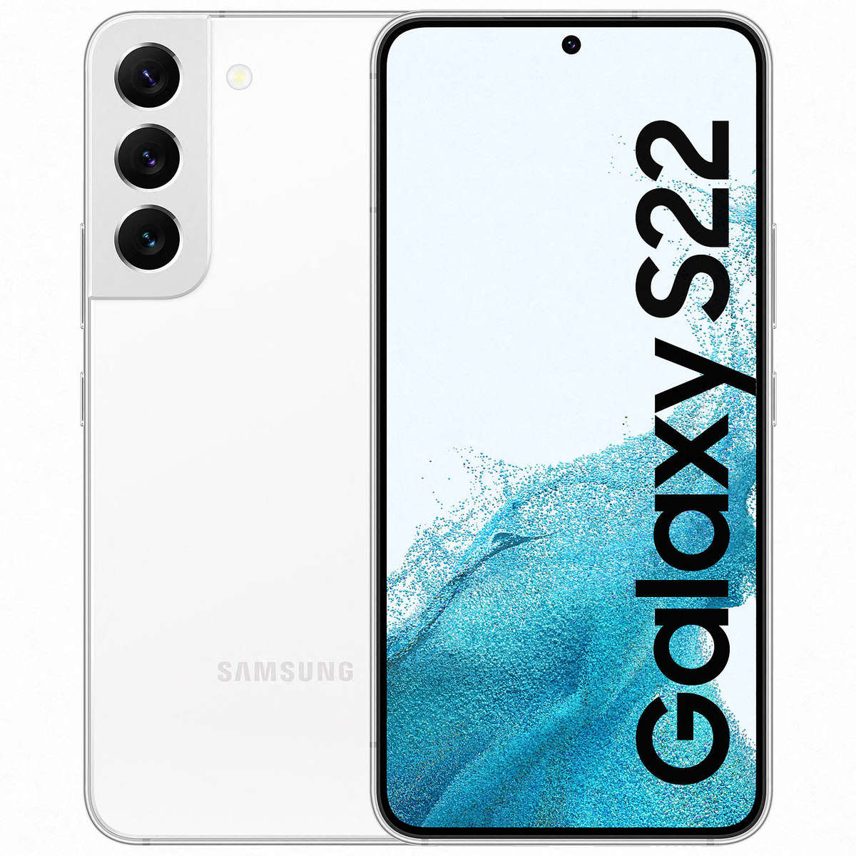 Samsung Galaxy S22 Plus 256GB Phantom White (Condition: Good)  Minor LCD Burn