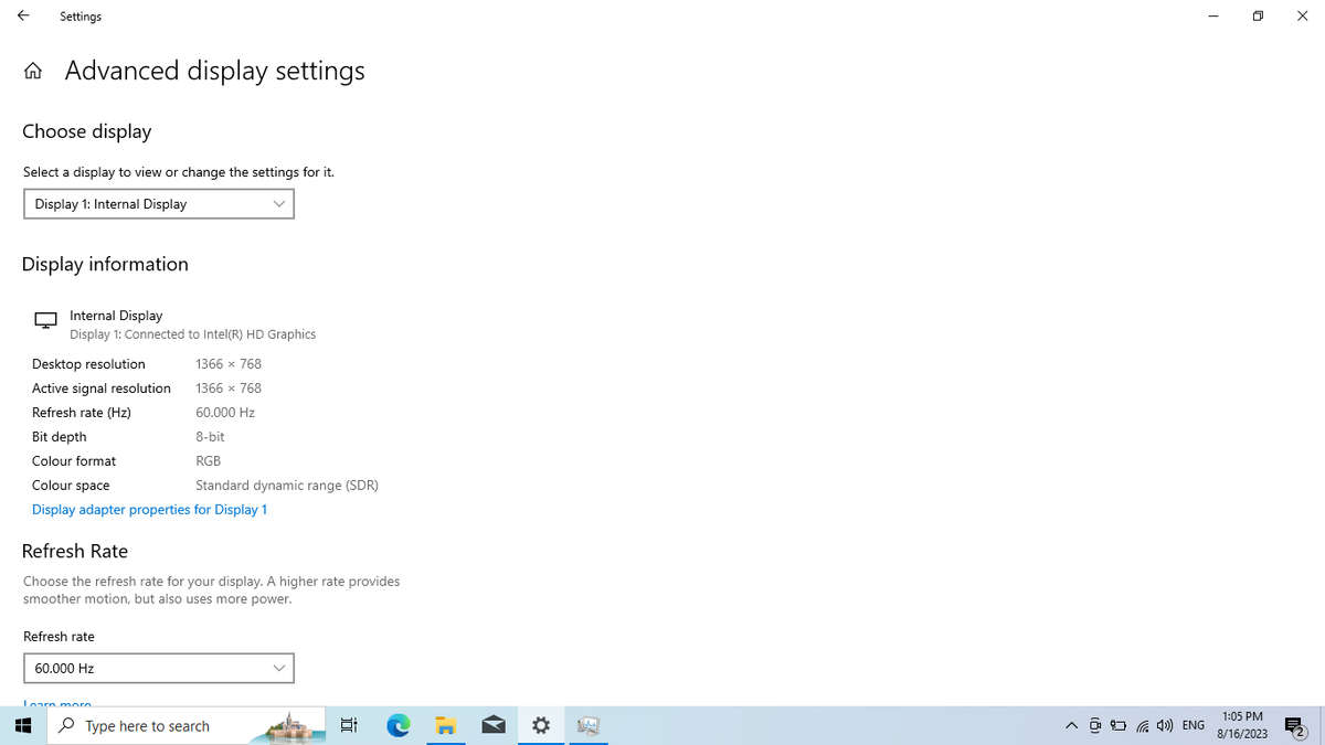 HP 250 G5 "Intel Celeron" 1.60GHz 4GB RAM 500GB HDD No Battery And Bright Spot Black
