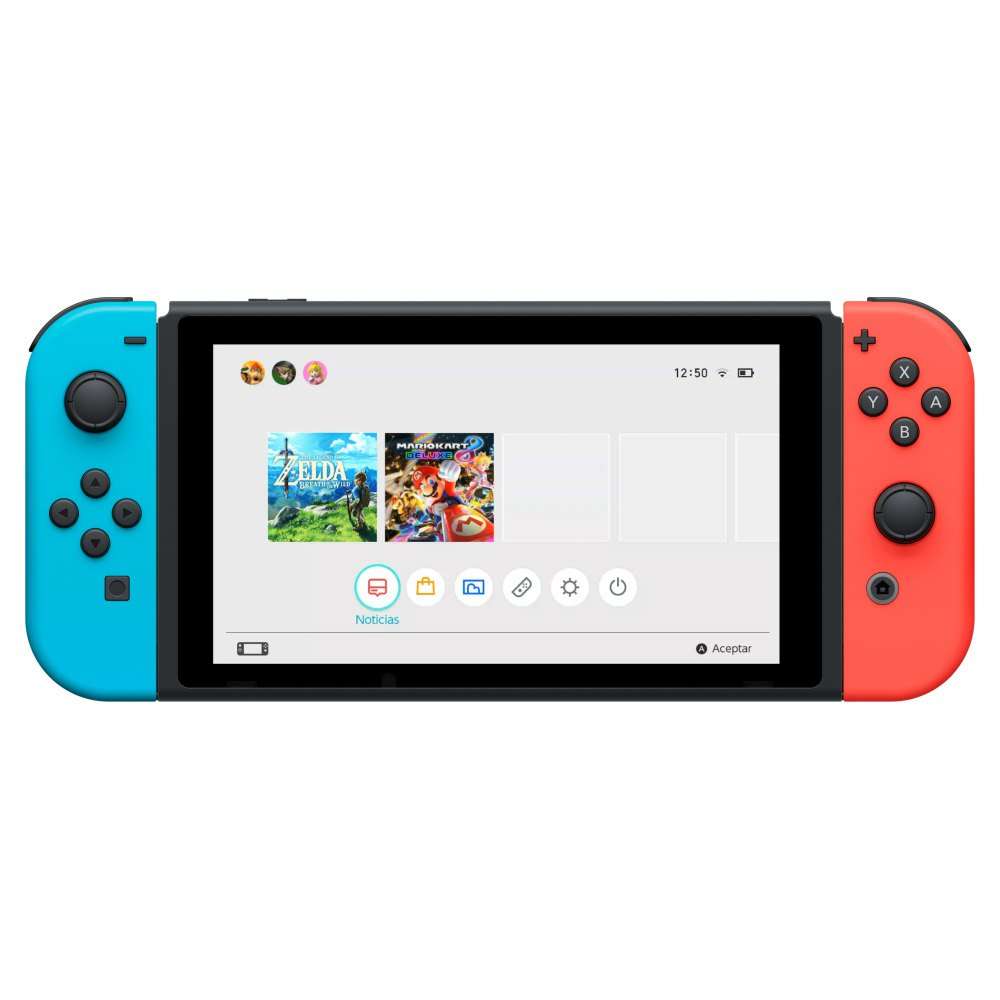 Nintendo Switch 32GB Black + Accessories (Condition: Excellent)