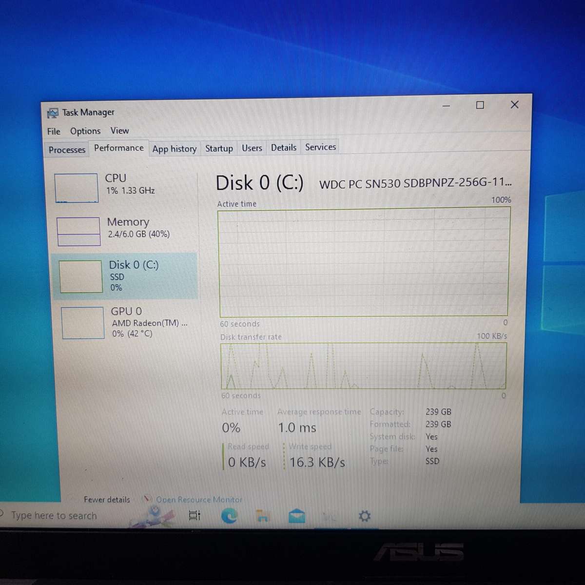 Asus M515 15.6-Inch AMD Ryzen 3 8GB RAM 256GB SSD Grey