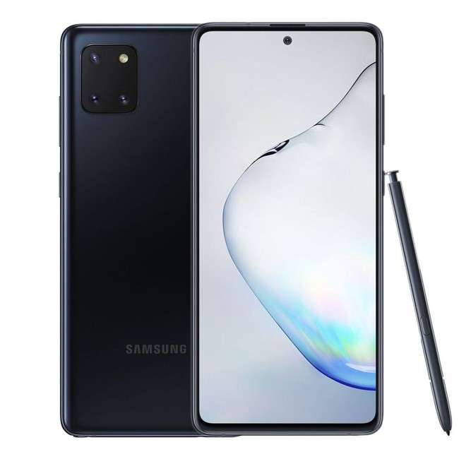 Samsung Galaxy Note 10 Lite 128GB Dual Sim Minor LCD Burn Aura Black