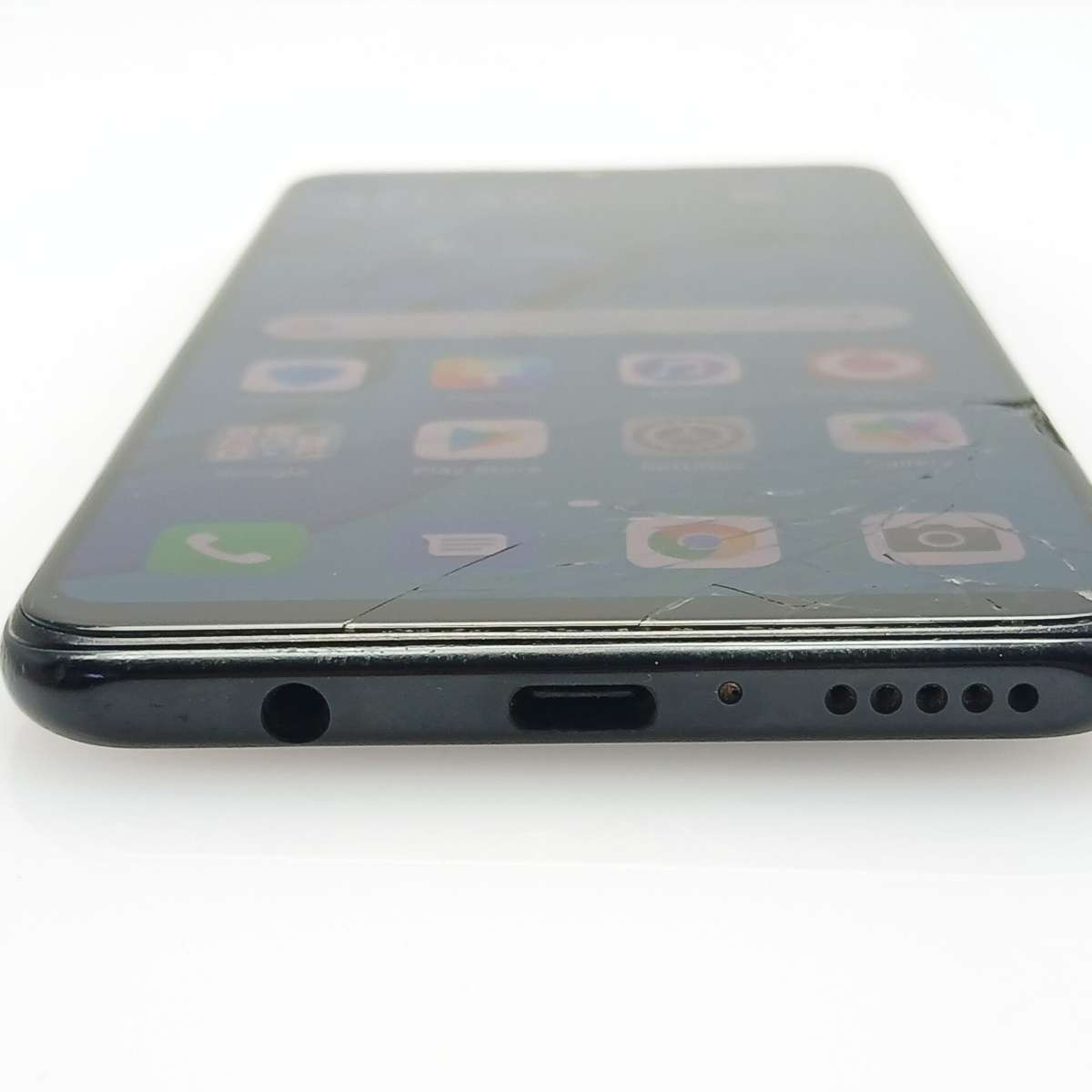 Huawei P30 Lite 128gb Cracked Screen Midnight Black