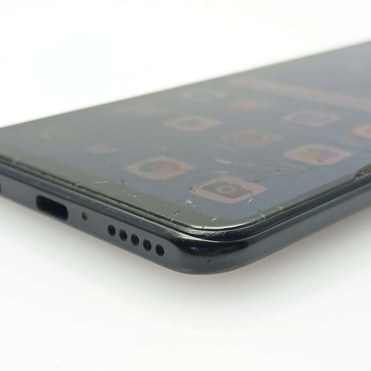 Huawei P30 Lite 128gb Cracked Screen Midnight Black