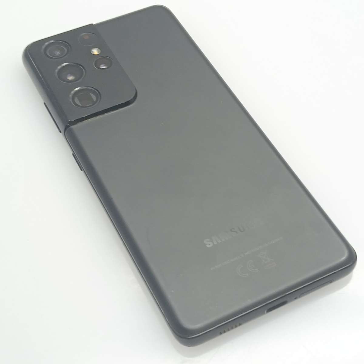 Samsung Galaxy S21 Ultra 5G 256GB Dual Sim Dark Spot Phantom Black (6 Month Warranty) + Cover Bun...