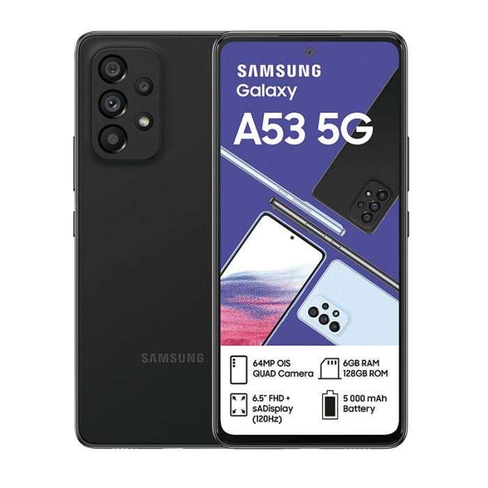 Samsung Galaxy A53 128GB Awesome Black - (Grade B)  LCD Burn