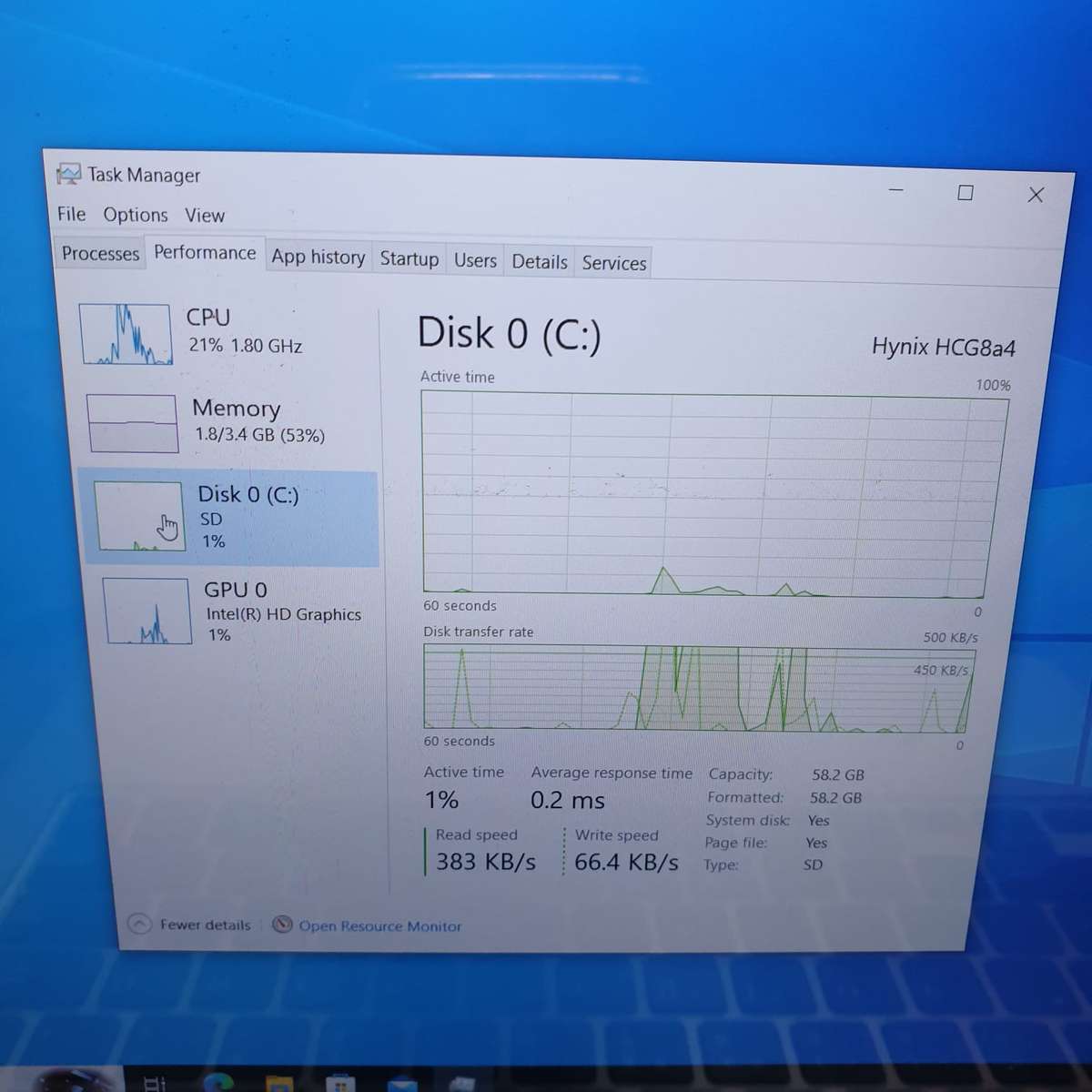 Mecer Guru Celeron 1.60GHz 4GB RAM 64GB SD Silver