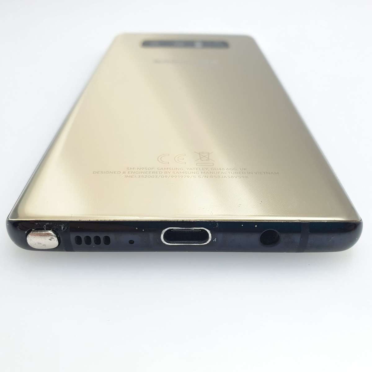 Samsung Galaxy Note 8 64GB LCD Burn Maple Gold