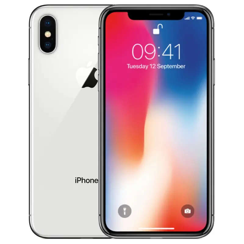Apple iPhone X 64GB Silver (3 Month Warranty)