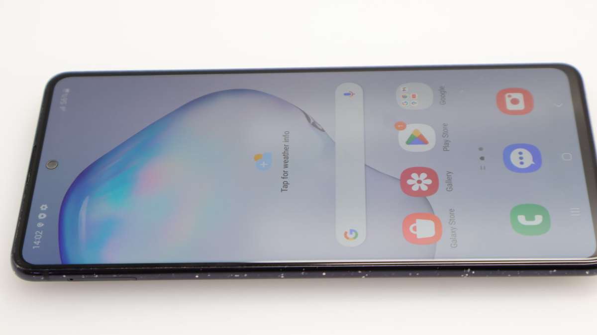 Samsung Galaxy Note 10 Lite 128GB Dual Sim Minor LCD Burn Aura Black