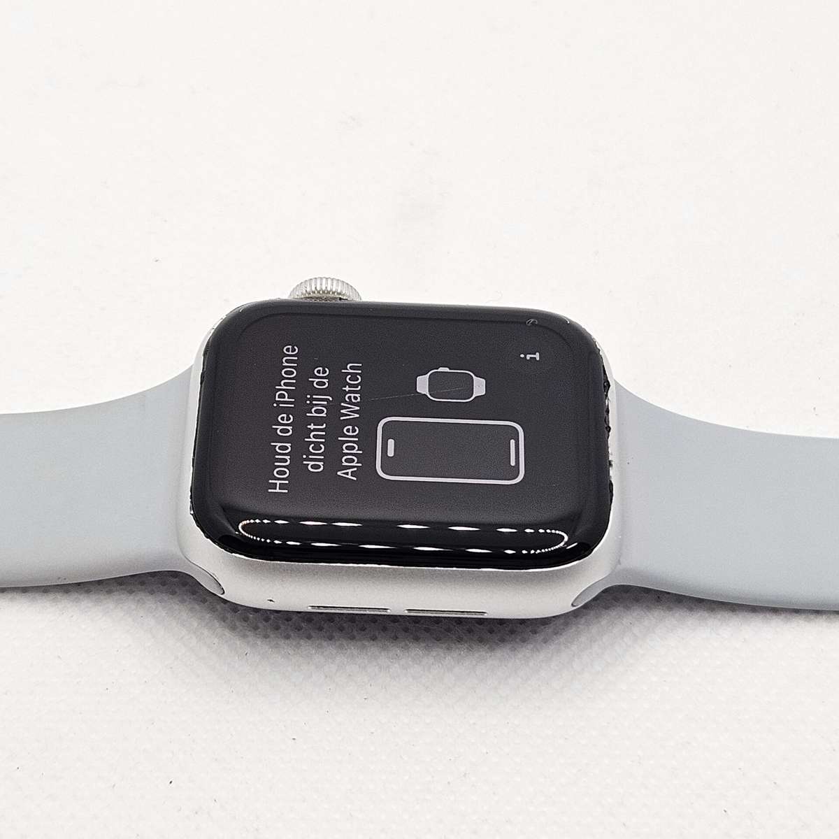 Apple Watch Series 6 40mm GPS Only Silver (3 Month Warranty) - With Grey Straps
