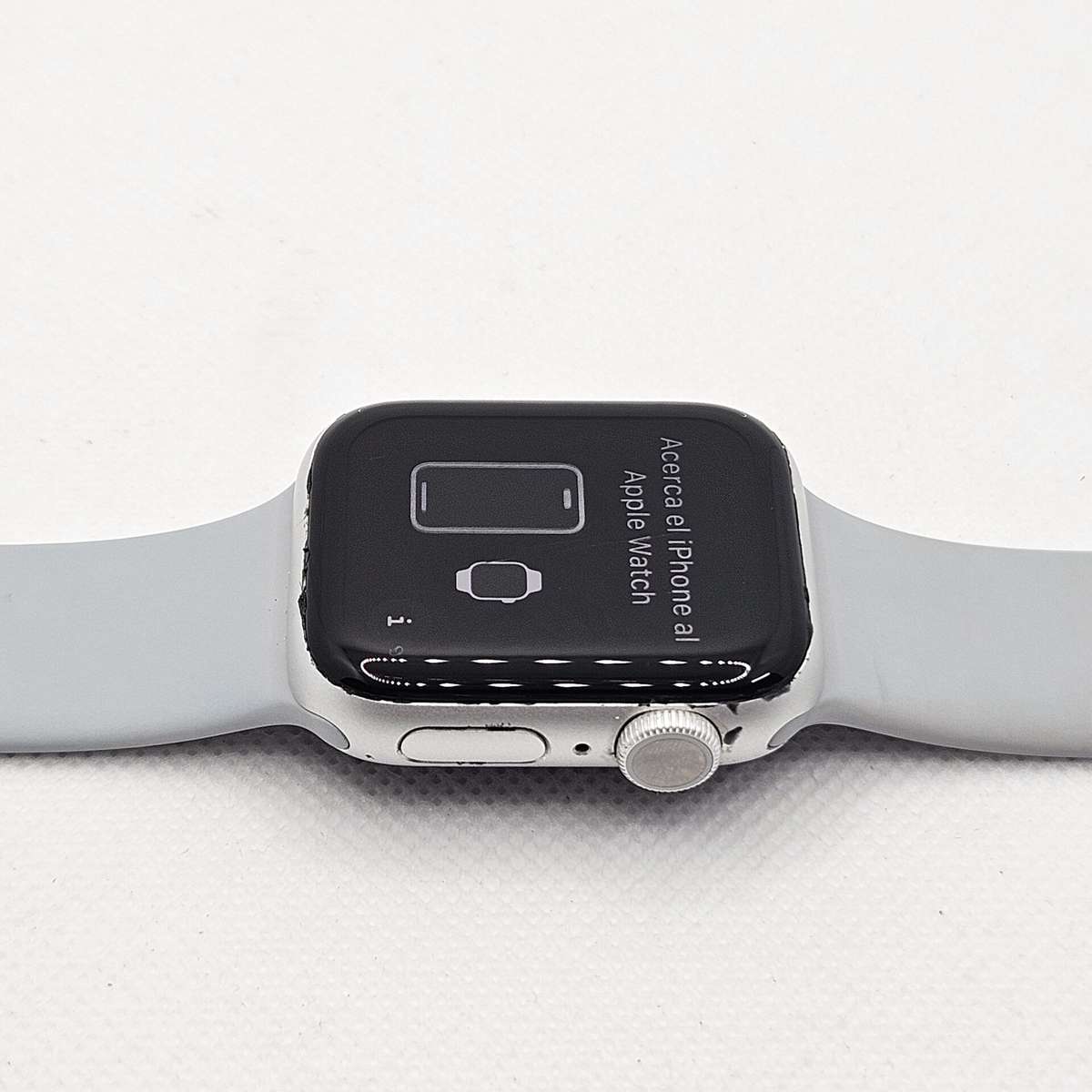 Apple Watch Series 6 40mm GPS Only Silver (3 Month Warranty) - With Grey Straps