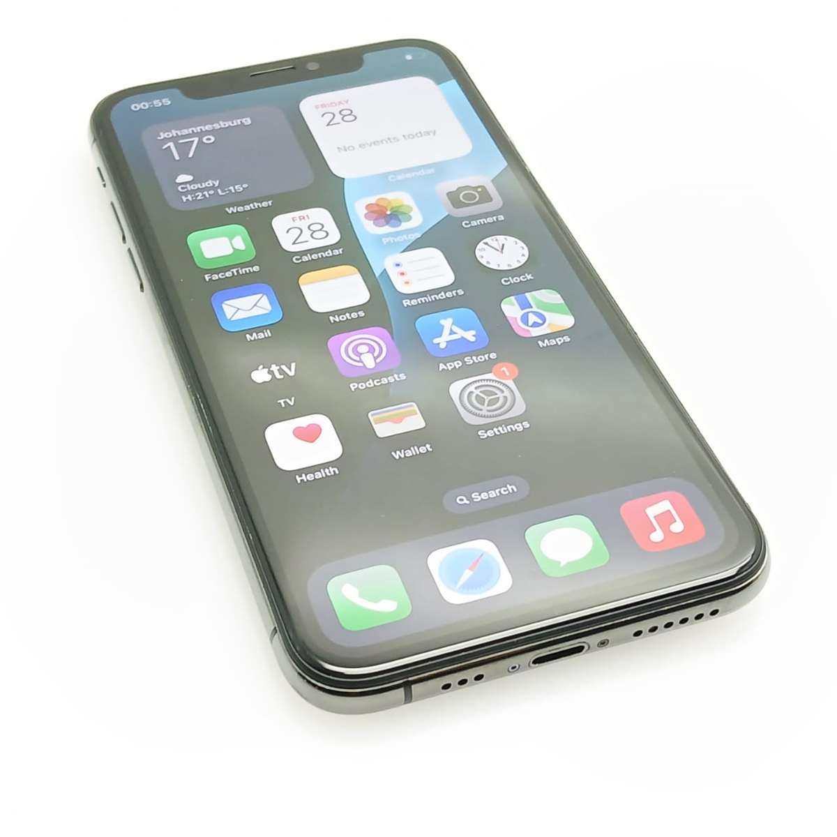 iPhone Xs 64GB No Face ID | Cracked Camera Space Gray (3 Month Warranty)