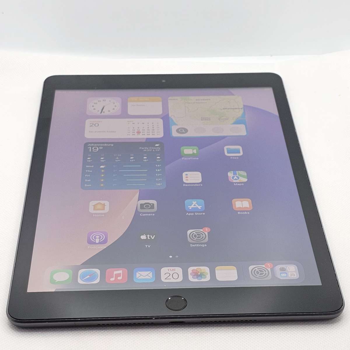 iPad 10.2 9th Gen (WiFi Only) 64GB No Touch ID Space Grey (3 Month Warranty)