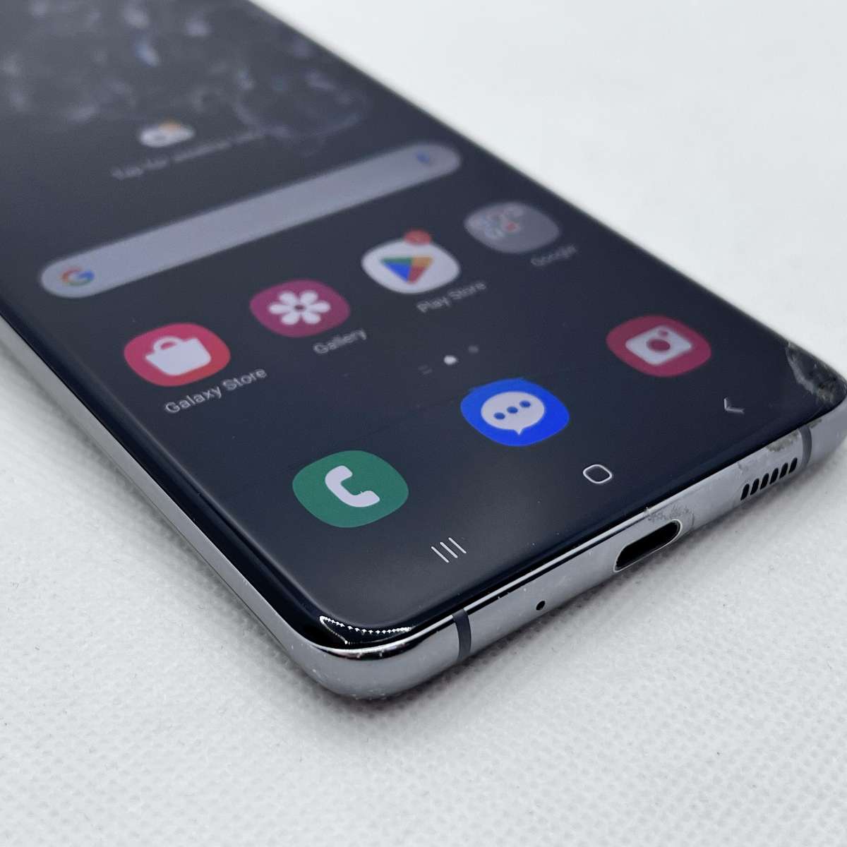 Samsung Galaxy S20 Ultra 128GB - ( Grade C) Screen Damage Grey