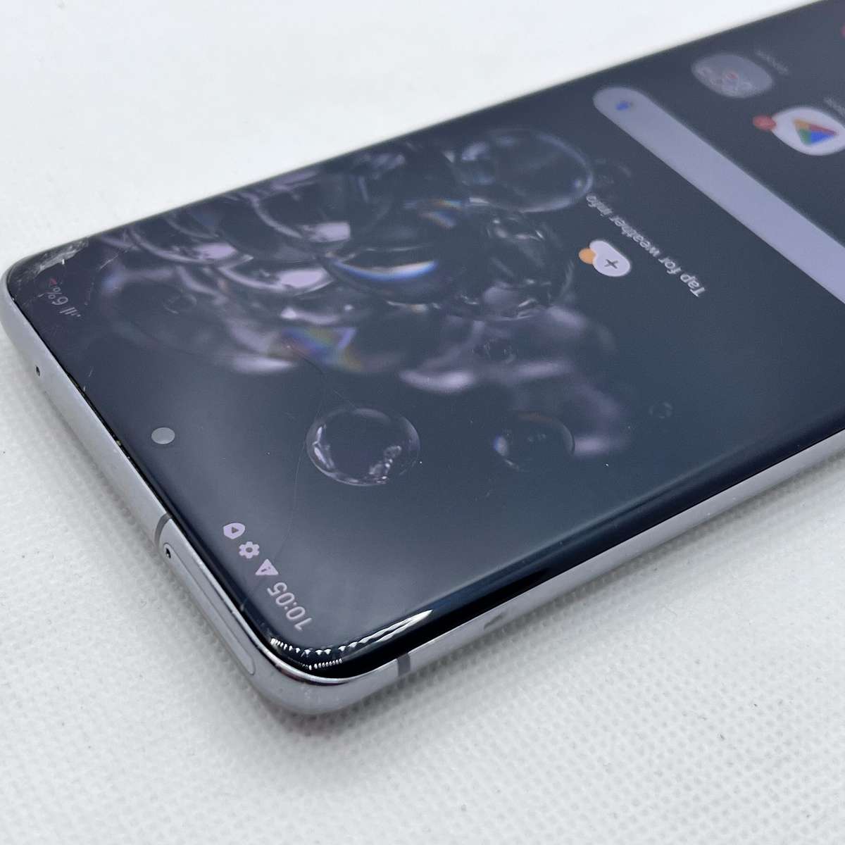 Samsung Galaxy S20 Ultra 128GB - ( Grade C) Screen Damage Grey