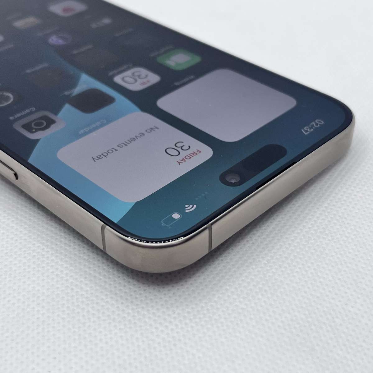 iPhone 15 Pro Max 512GB White Titanium (12 Month Warranty)- Mint Condition