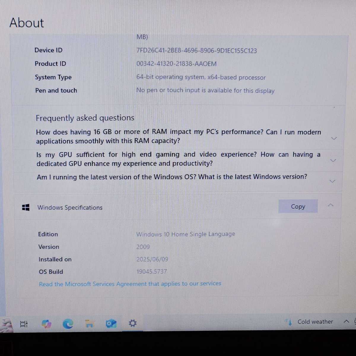 Acer Nitro 5 (AN515-51) "Core i5" 2.50GHz 16GB RAM 256GB SSD Bright Spots And Faulty Battery Blac...
