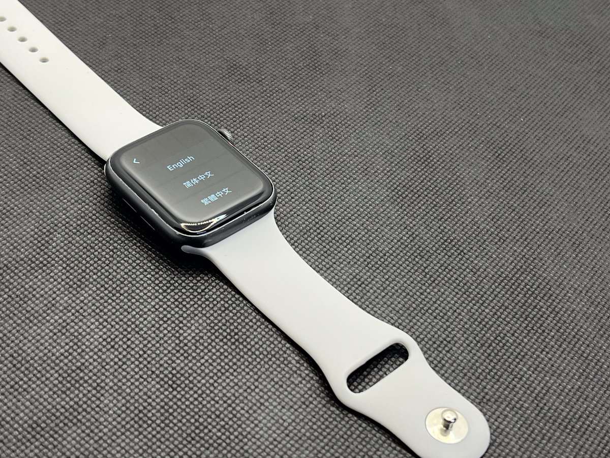 Apple Watch Series 5 44mm GPS Only | Dead Pixels | Space Gray (3 Month Warranty) - With Grey Straps