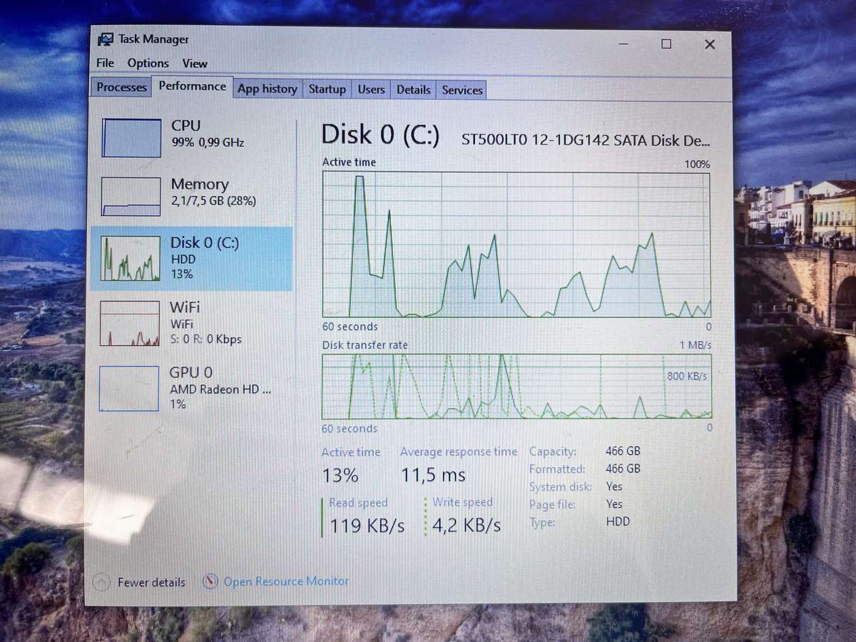 Lenovo G505 8GB RAM 512GB SSD Black