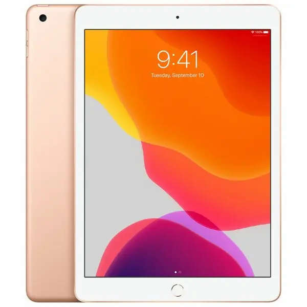 Apple iPad 10.2 7th Gen 32GB (Wifi Only) Gold  No Touch ID | Blurry Front Camera | Minor Sc...