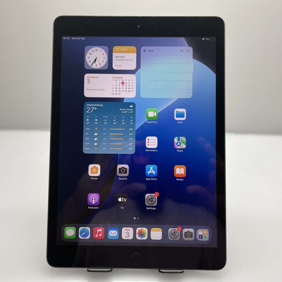 Apple iPad 10.2 " 32GB 8th Gen (Wifi-Only) Space Grey - No Touch ID