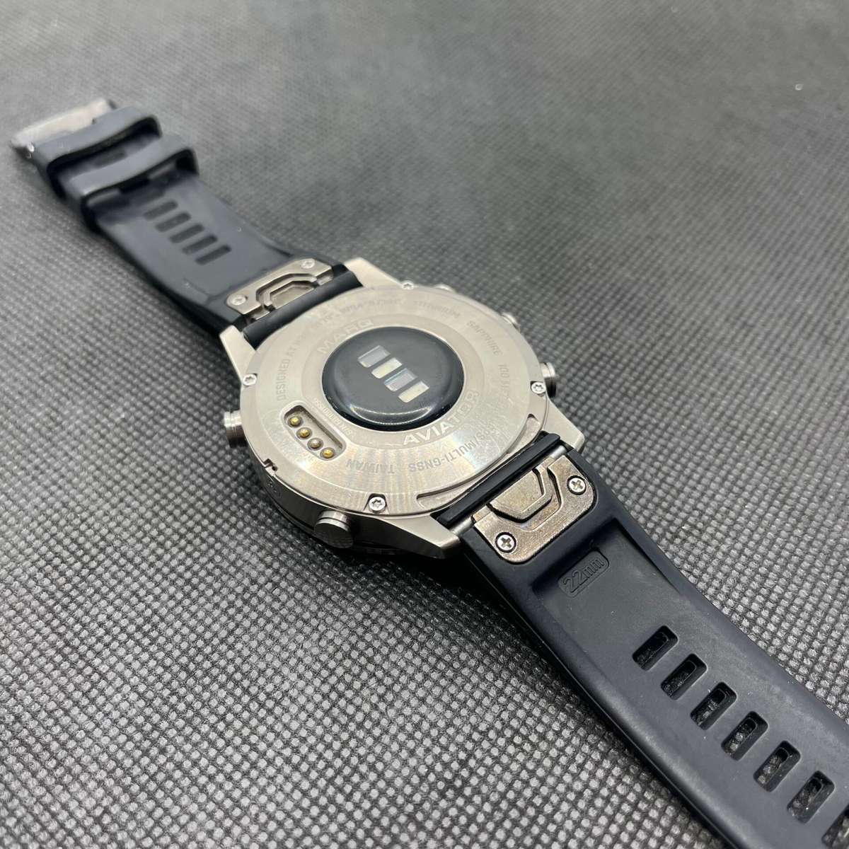 Garmin MARQ Aviator Gen 1 - Ceramic Bezel Black Strap (2 Year Warranty)