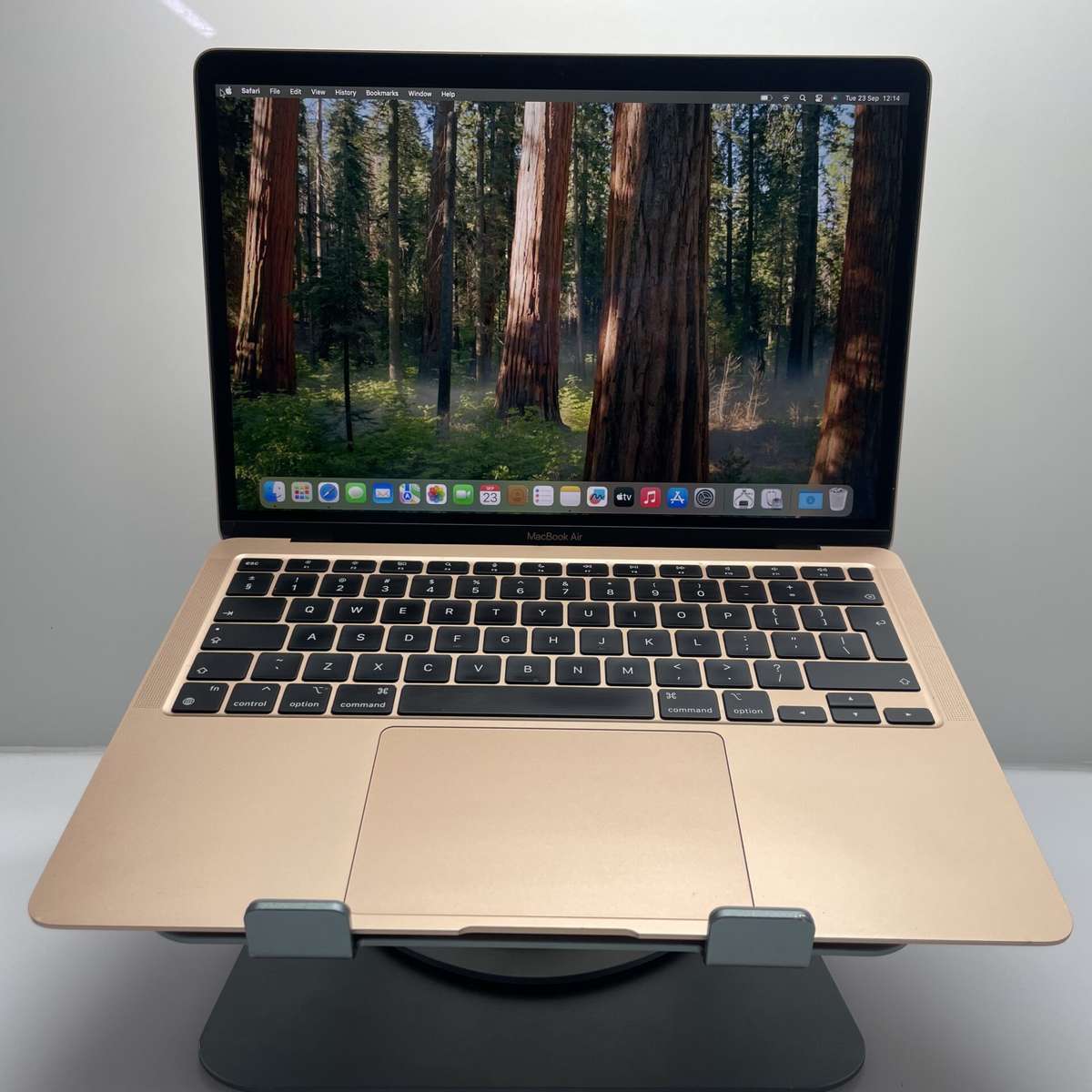 Apple Macbook Air "M1" 8CPU/7GPU 13-Inch (2020) 8GB RAM 256GB SSD Rose Gold (12 Month Warranty) -...