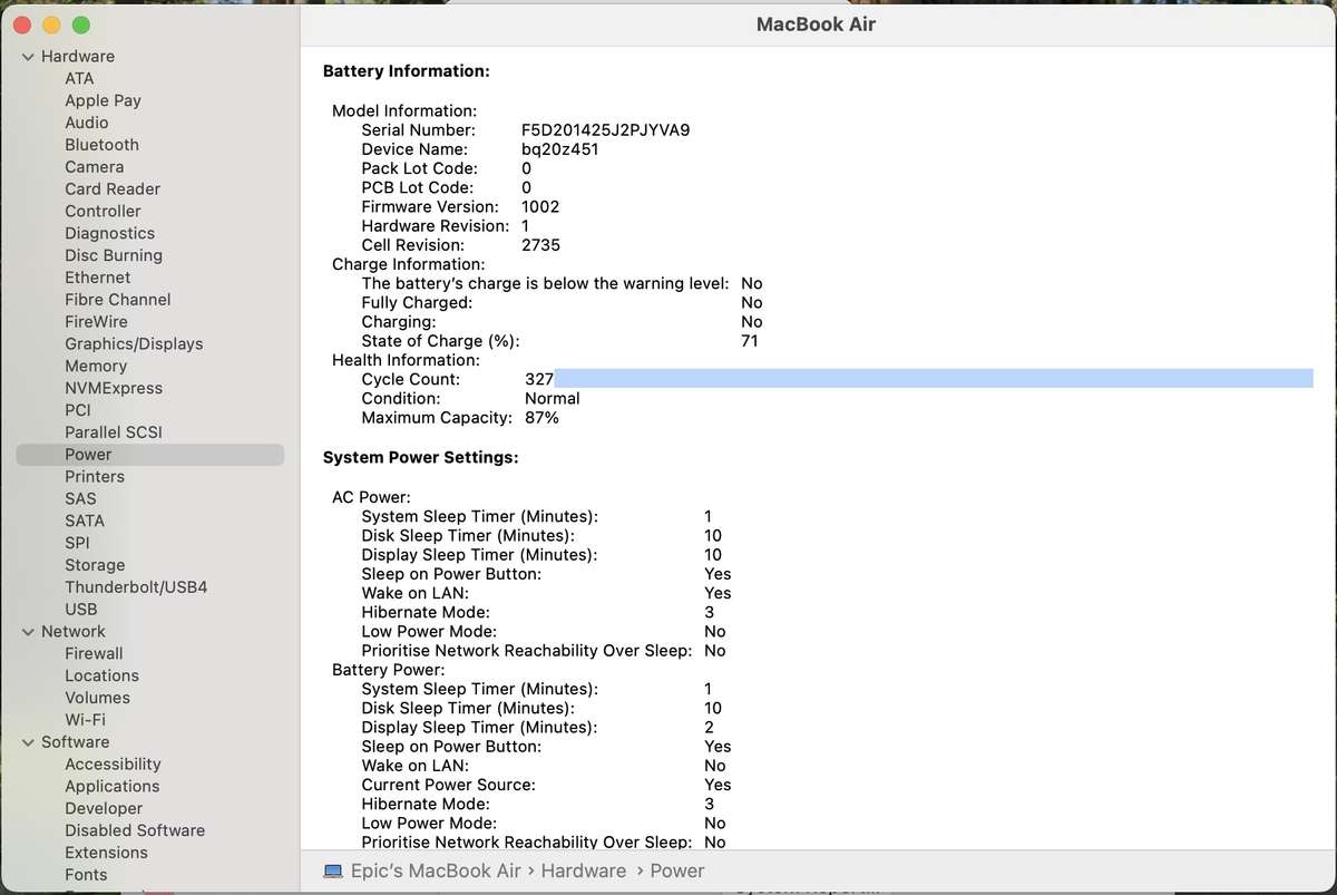 Apple Macbook Air "M1" 8CPU/7GPU 13-Inch (2020) 8GB RAM 256GB SSD Rose Gold (12 Month Warranty) -...