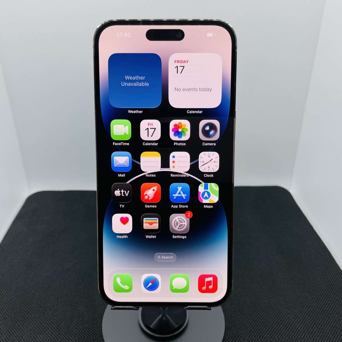 Apple iPhone 14 Pro Max 512GB Silver (Grade B) - No Face ID