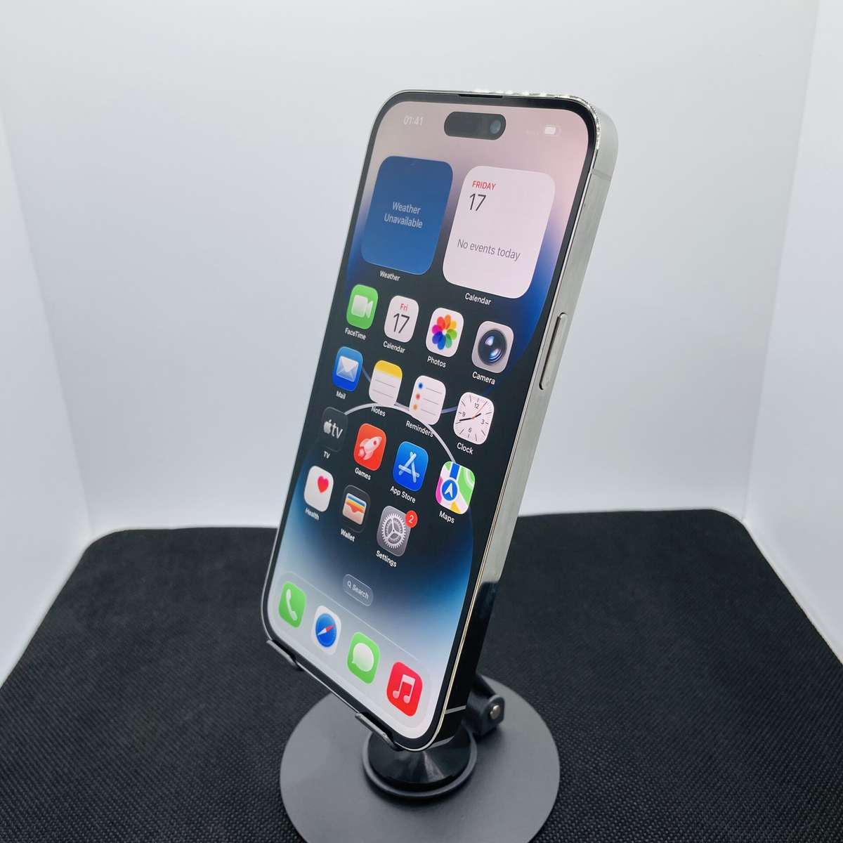 Apple iPhone 14 Pro Max 512GB Silver (Grade B) - No Face ID