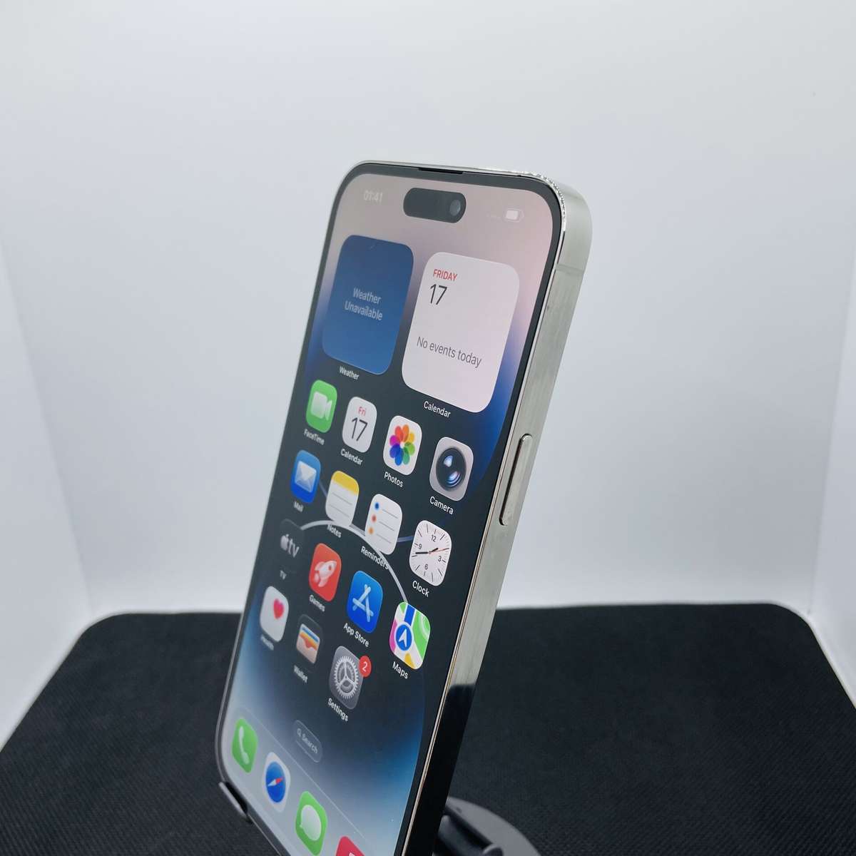 Apple iPhone 14 Pro Max 512GB Silver (Grade B) - No Face ID