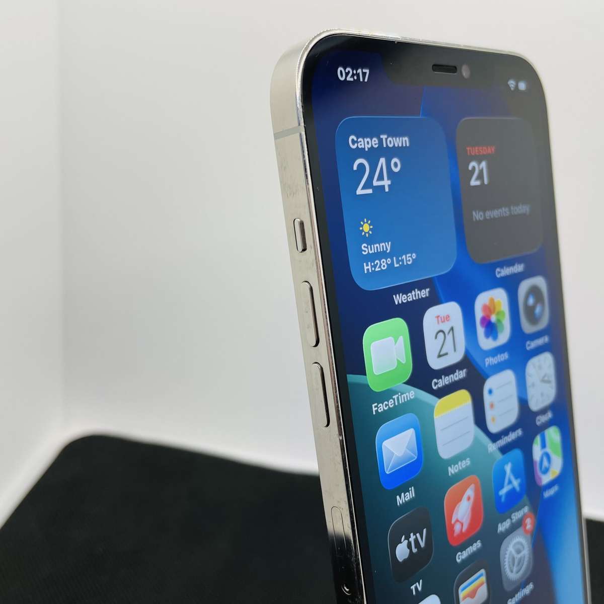 Apple iPhone 12 Pro Max 128GB Silver  (Grade B)