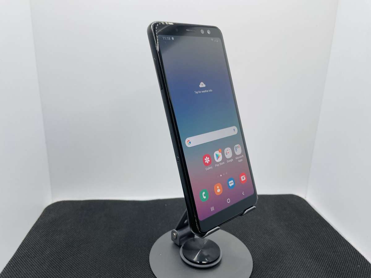 Samsung Galaxy A8 (2018) Black (Grade B) - Minor LCD Burn