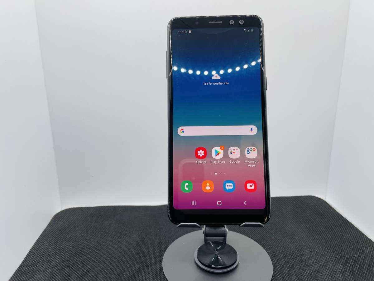 Samsung Galaxy A8 (2018) Black (Grade B) - Minor LCD Burn