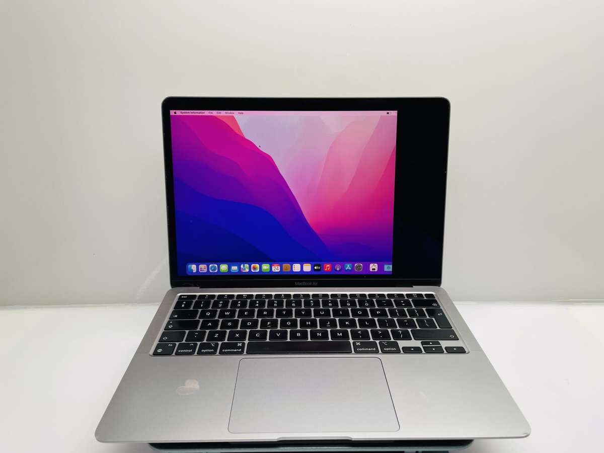Apple MacBook Air M1 13-Inch 8 CPU/7 GPU (2020) 8GB RAM 256GB SSD Space Grey (Grade C)  ...