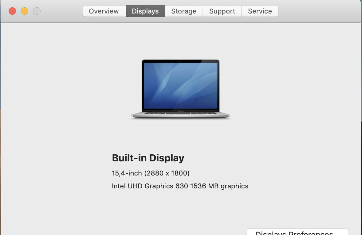 Apple MacBook Pro 15-Inch Core i7 2.60GHz (Touch/2019) 16GB RAM 256GB SSD Grey/Silver - (Gr...