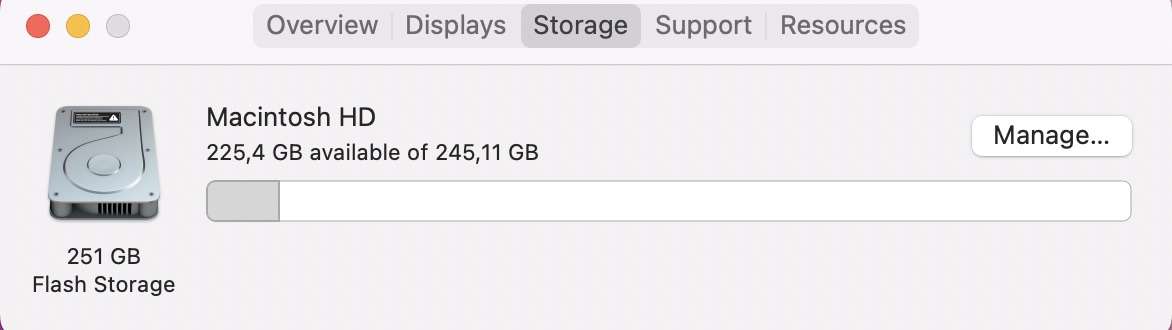 Apple MacBook Air M1 13-Inch 8 CPU/7 GPU (2020) 8GB RAM 256GB SSD Space Grey (Grade C)  ...