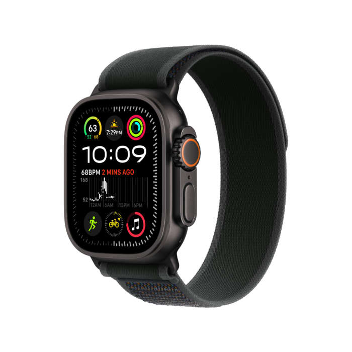Apple Watch Ultra 2 49mm LTE Black Titanium (Grade B)  With Black Nylon Straps