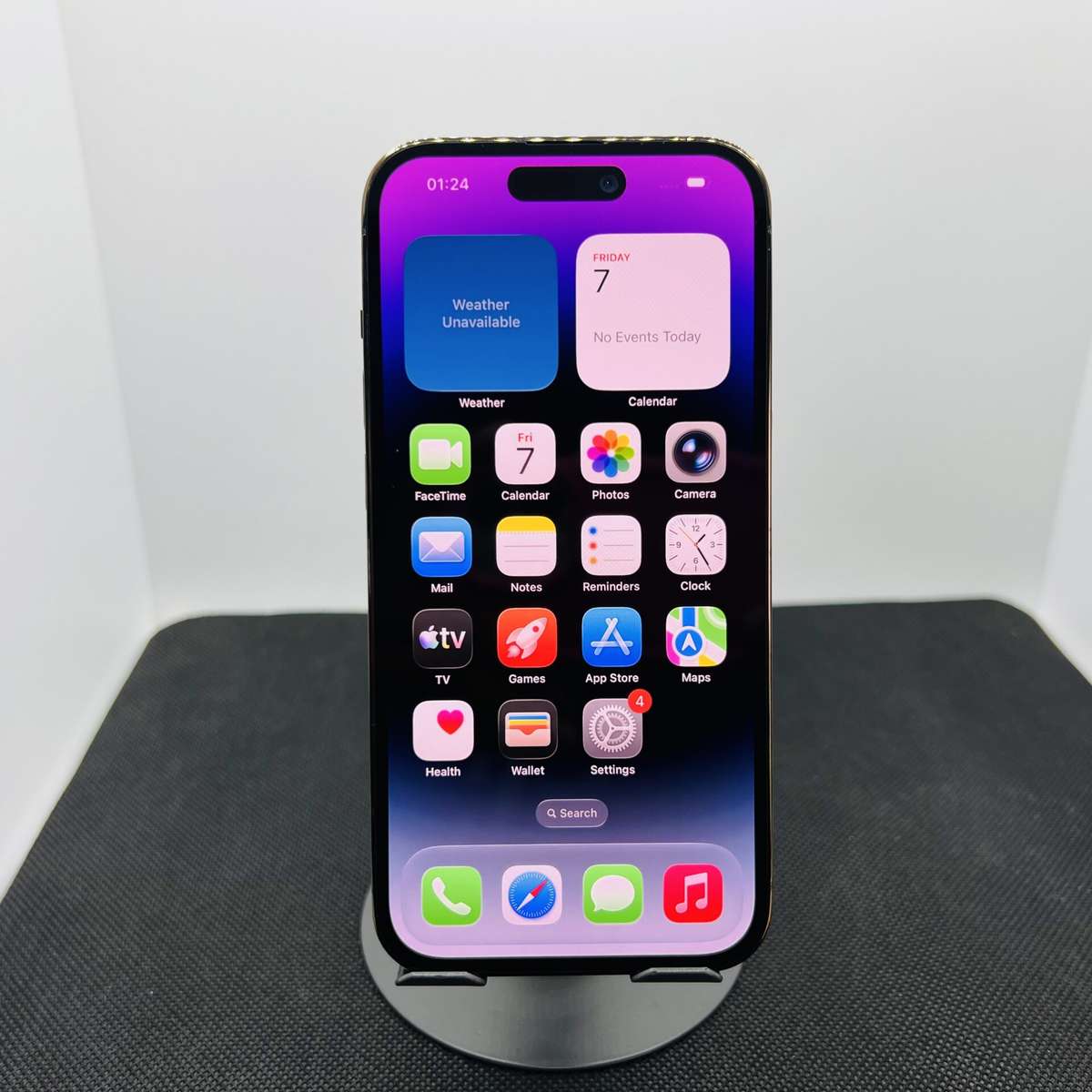 Apple iPhone 14 Pro 256GB Deep Purple (Grade B)  No Face ID And Camera is Flickering