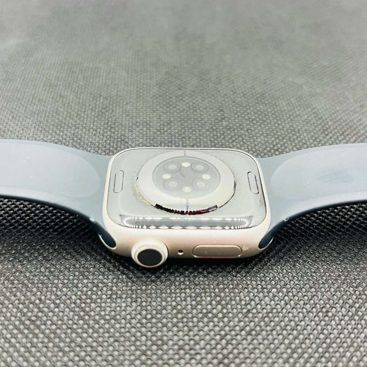 Apple Watch Series 8 41mm GPS Only Silver (Grade B)  With Black Straps