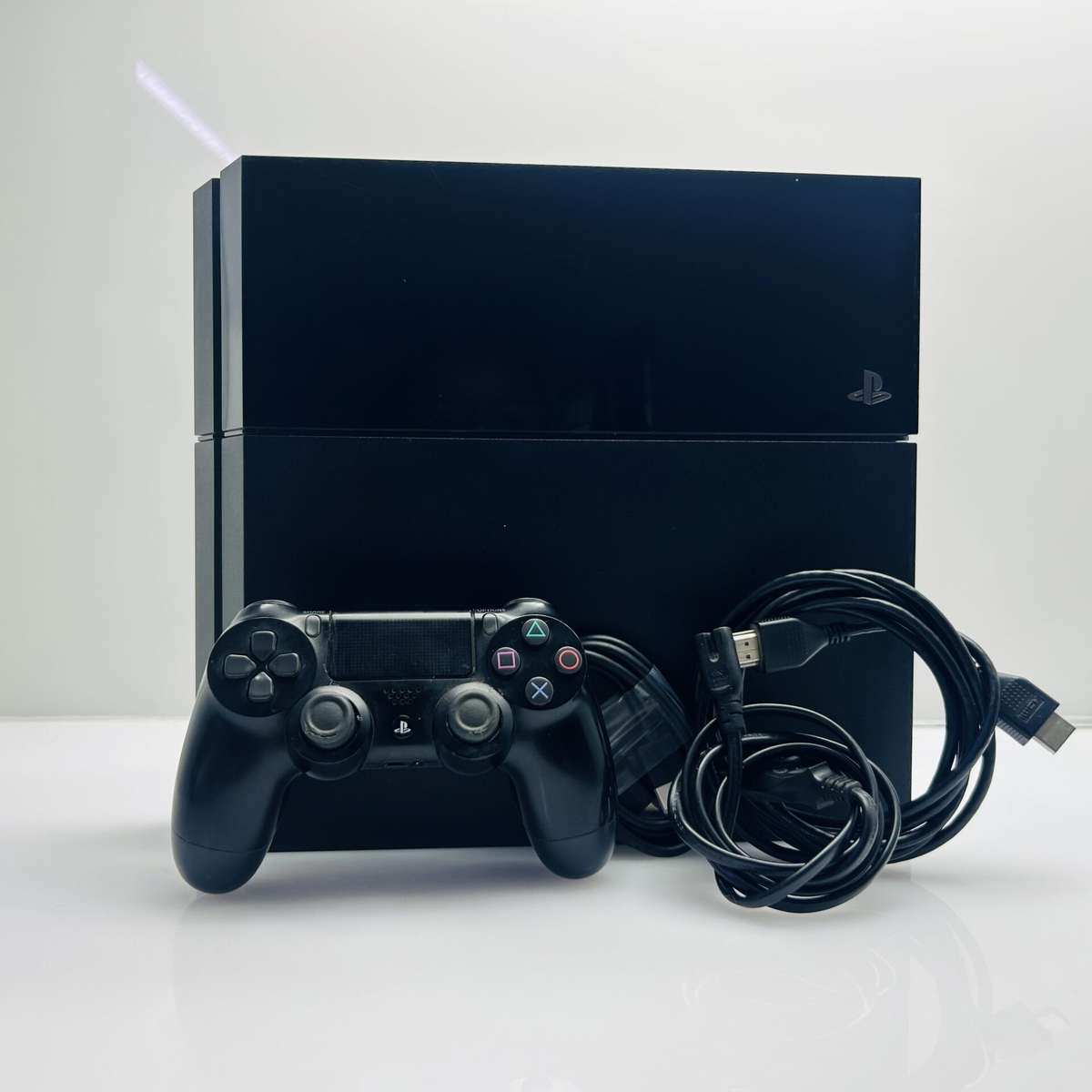 PlayStation 4 Original Black 1TB + HDMI Cable + Power Cable + 1 Controller  (Grade B)