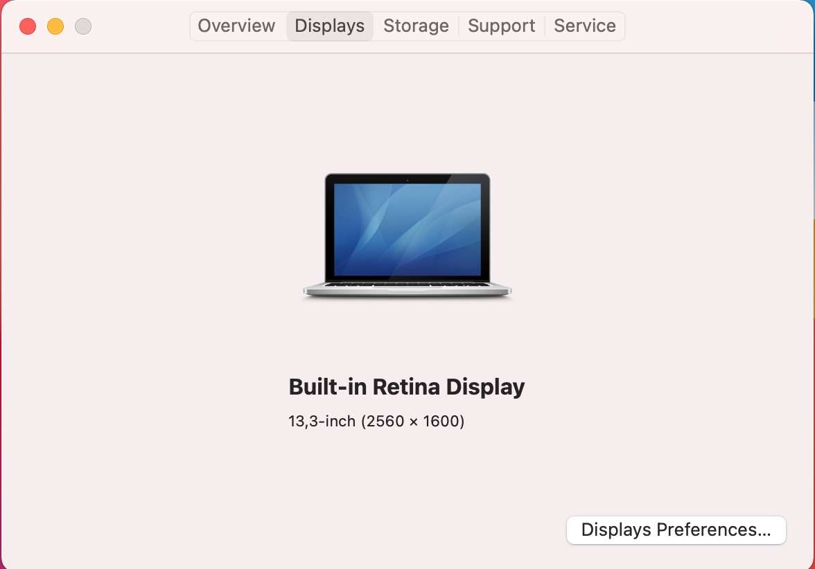 Apple MacBook Pro 13-Inch Core i5 2.7GHz (Early 2015) 8GB RAM 128GB SSD Silver  (Grade B)