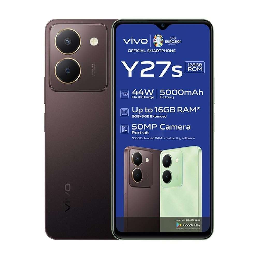 Vivo Y27s 128GB Burgundy Black  (Grade B)