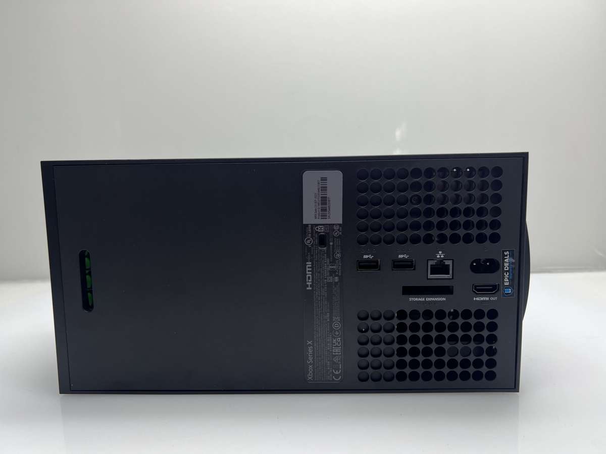 Microsoft Xbox Series X 1TB Black + 1 Power Cable + 1 HDMI Cable + 1 Controller (Grade B)